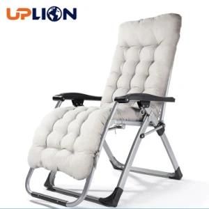 Uplion Soft Folding Outdoor Beach Lounge Chairs Zero Gravity Chairs Adjustable Lounger Chair with Cushion