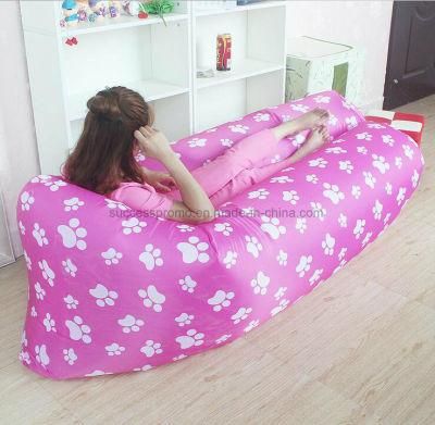 Wholesale Outdoor Sleeping Bag Sofa Camping Lazy Air Bag Sofa