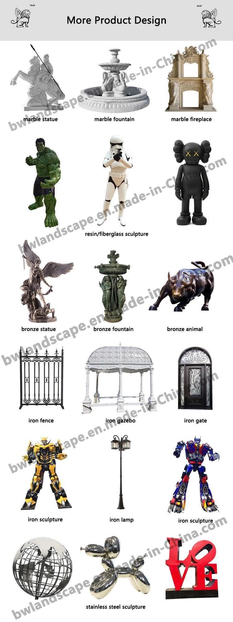 Cheap Price Outdoor Decorative Marble Stone Garden Wedding Tent Gazebo Mgd-01