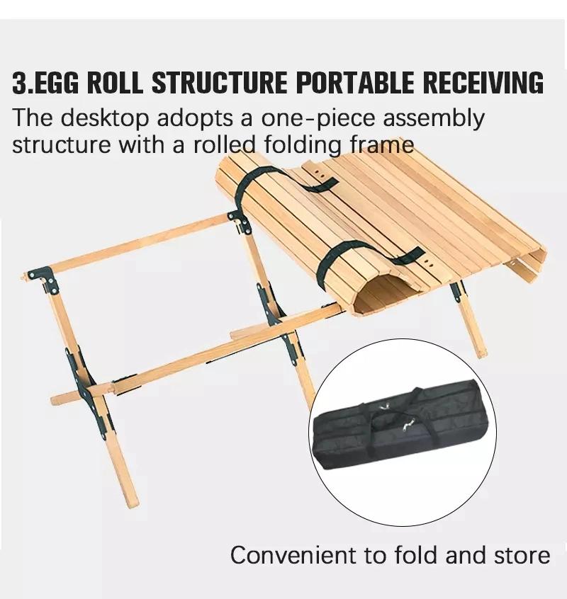 Camping Table Triangle Stable Garden Travel Hiking Beach BBQ Table