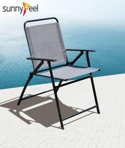 Weather Resistant Textilene Garden Folding Chair