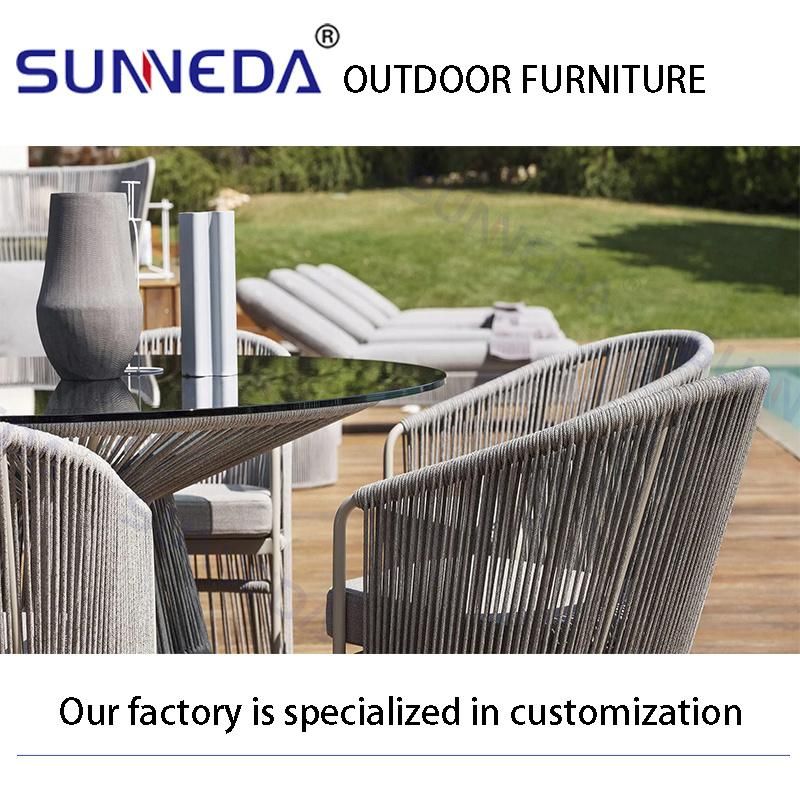 European Style Aluminium Alloy Garden Bistro Studio Camping Furniture Set