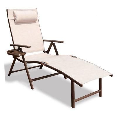 Comfortable Outdoor Lounger Chair Garden Patio Sun Bed Reclining Chairs