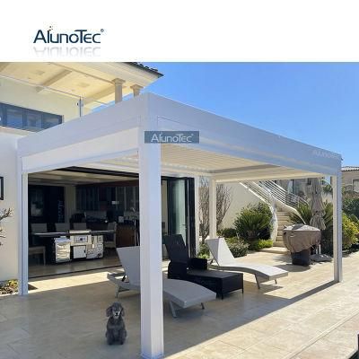 Aluminum Outdoor Patio Canopy Gazebos Waterproof Canvas Roof Pergola