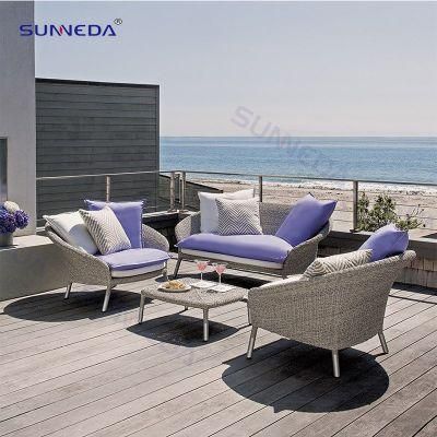 Rattan Sofa Set Manufactor Outdoor Leisure Balcony Sofa