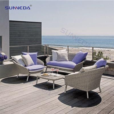 Rattan Sofa Set Manufactor Outdoor Leisure Balcony Sofa