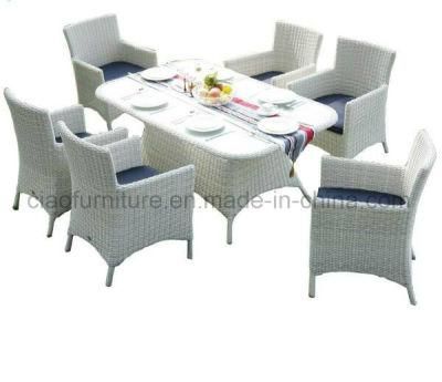 Outdoor Furniture Rattan/Wicker Dining Table Set