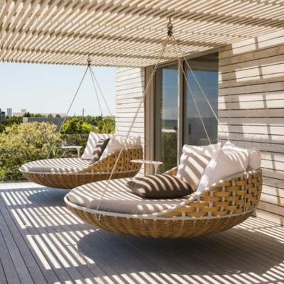 Outdoor Furniture Wicker Furniture Hanging Swing Chair for Outdoor Furniture