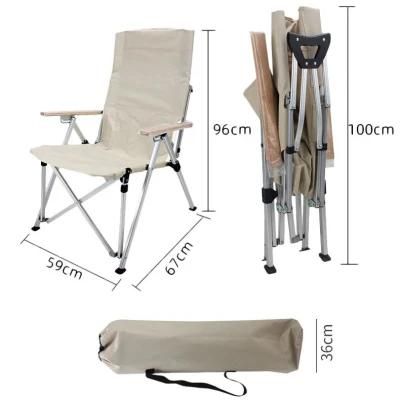 Beach Chair Manufacturers Folding Chair Lightweight Recliner Lounge Chair for Outdoor Camping