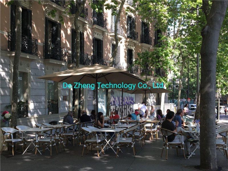 Modern Furniture French Cafe Bistro Rattan Furniture Garden Chairs