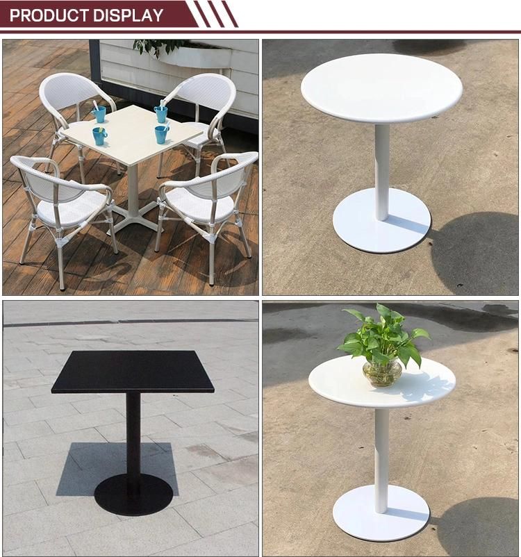 Wholesale Restaurant Outdoor Chair Dining Living Room Furniture Set Round TV Stand Dining Coffee Table