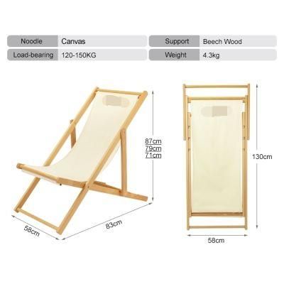 Collapsible Folding Design Easy to Store Beach Chair