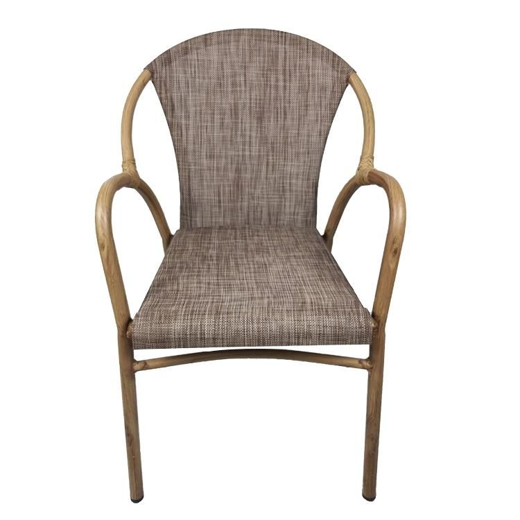 Wholesale Cheap Restaurant Used Restaurant Waterproof Quick Dry Textilene Bar Outdoor Chair