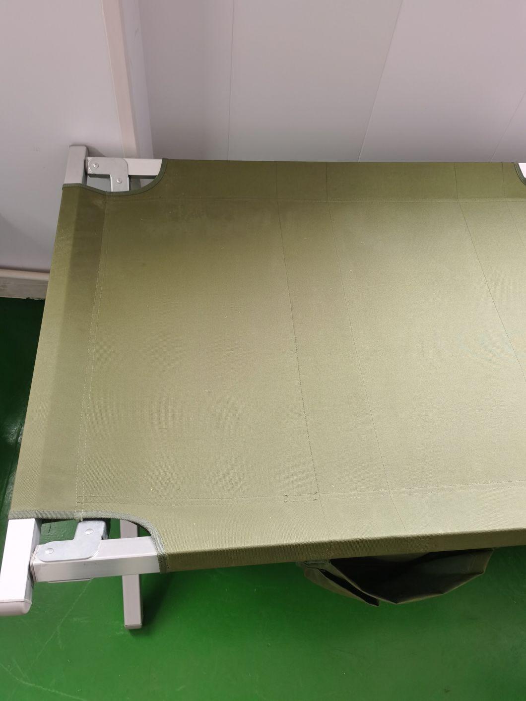 Portable Ultralight Folding Single Camping Bed Travel Crib Tent Bed Aluminum Alloy Metal Frame Outdoor Camping Hiking Bed