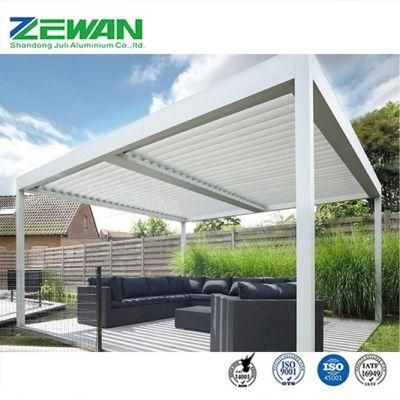 Outdoor Sunshade Roof Aluminium Pergola Garden Roof