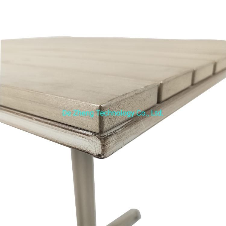 Subway Station Cafe Bar Outdoor Waterproof Restaurant Leisure Aluminum Polywood Table