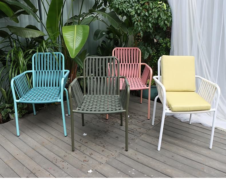 New OEM Rattan / Wicker Foshan Coffee Hotel Furniture Set Gardenr Chair