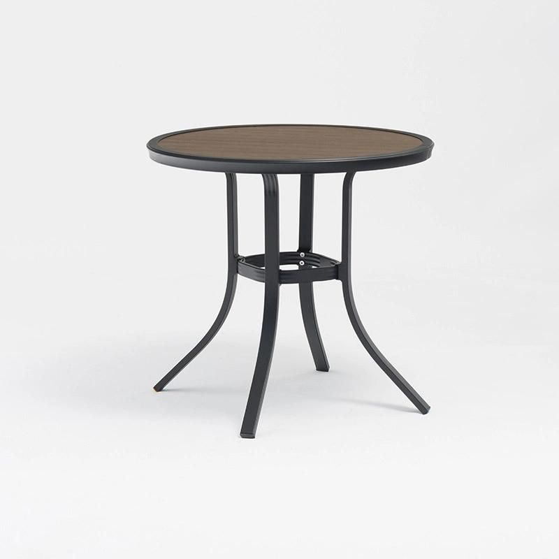 Wholesale Outdoor Furniture Aluminum Wooden Table