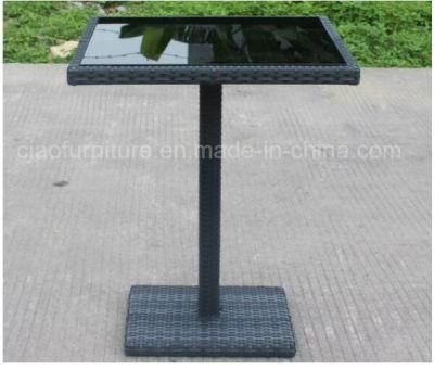 Outdoor Small Garden Furniture Glass Coffee Table
