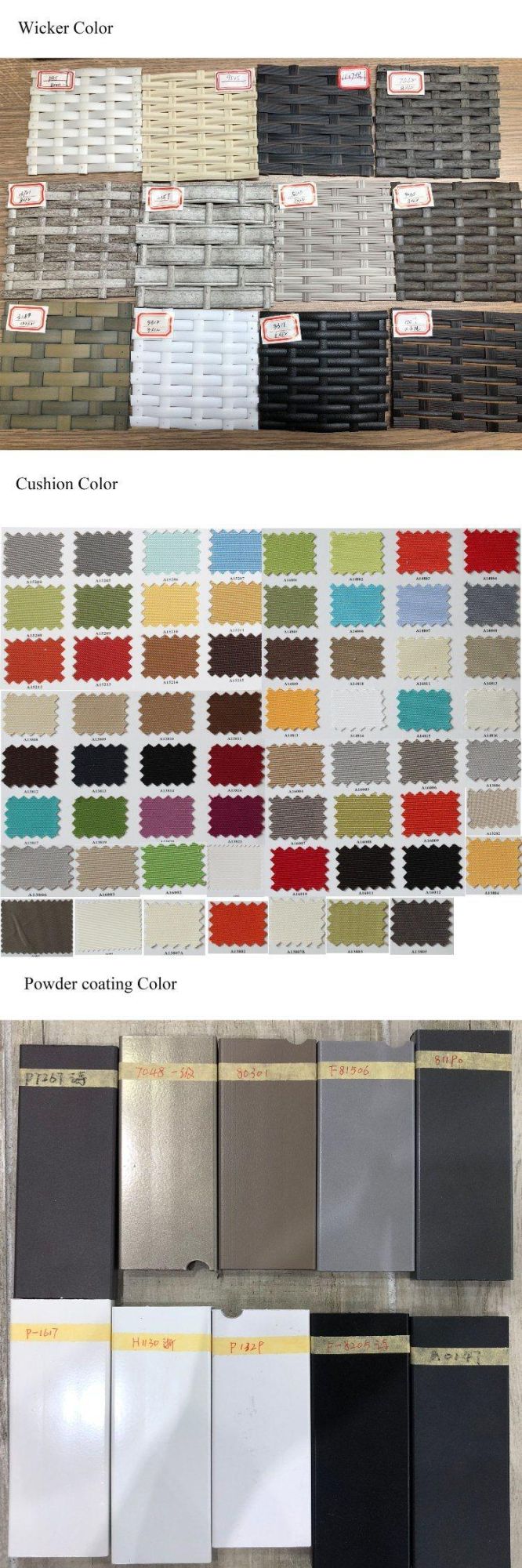 Four Season Outdoor Furniture Powder Coating Aluminum Sofa Lounge