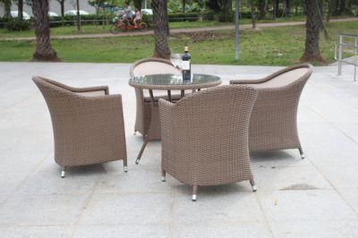 Metal Room Garden Chairs Table 6 Seater Outdoor Dining Set