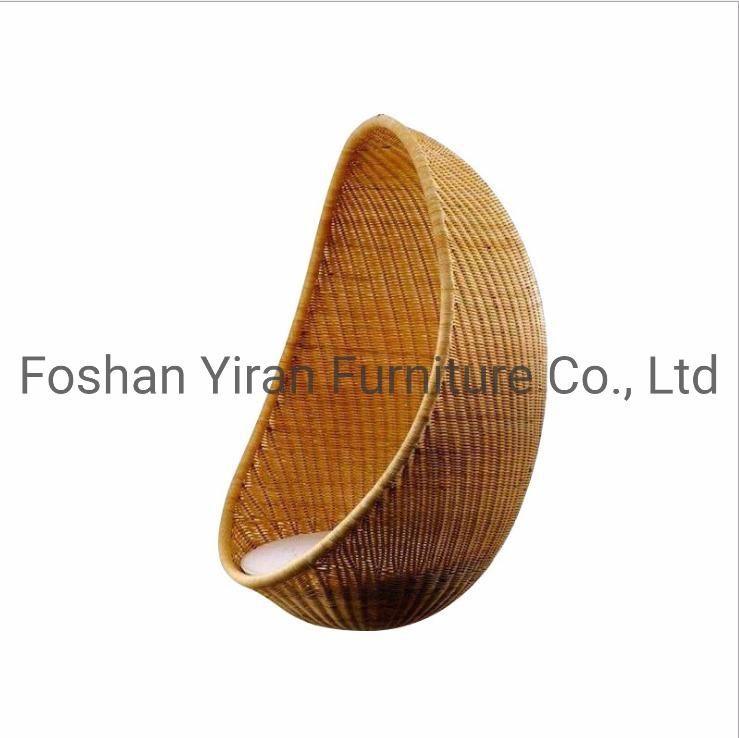 Hanging Chair with Stand/Outdoor Patio Hammock /Egg Shaped Rattan Swings