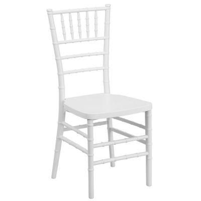 High Quality Wedding Events Plastic Resin White Tiffany Chiavari Chairs