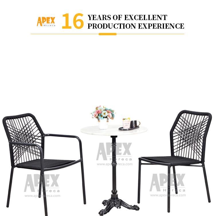 Restaurant Outdoor Hotel Furniture Dining Chair Rattan Wicker Chairs