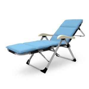 New Design Wholesale Folding Beach Lounge Chair with Footrest