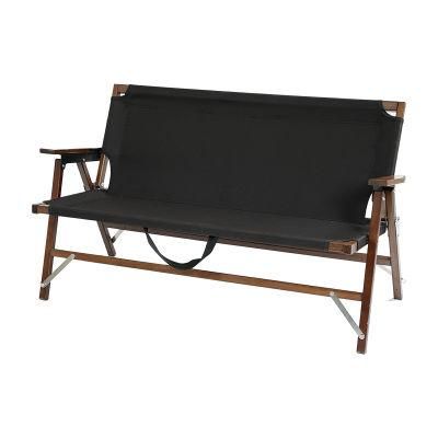 High-Quality Camp Chair Durable Black Canvas Camping Chair