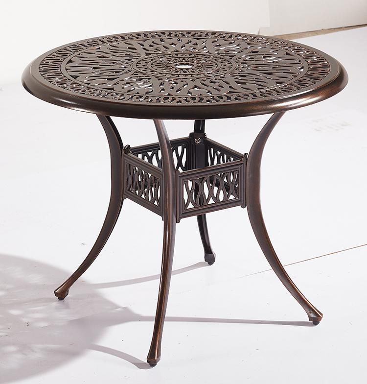 Hot Sale Outdoor Playground Set Garden Furniture with Round Tables