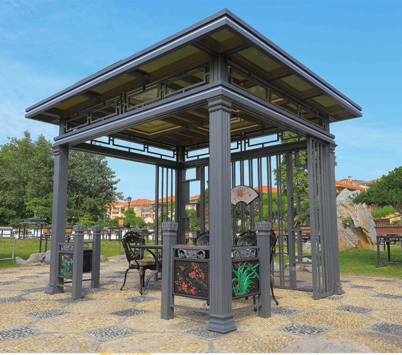 Carton Package Aluminum Darwin or OEM Lowes Gazebo Pergolas for Sale