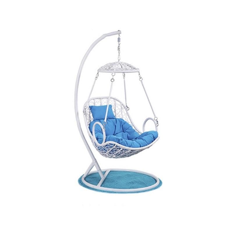 High Quality Metal Egg Durable Hanging Patio Rattan Swing Chair