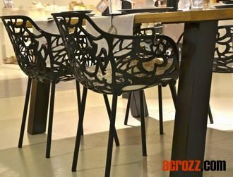 China Metal Alumnium Outdoor Furniture Garden Patio Armchair Chairs