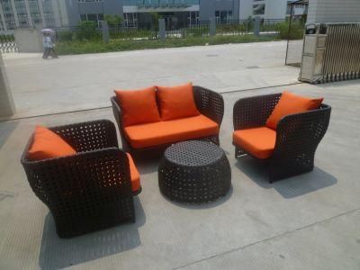 Modern Elegant Rattan Furniture Outdoor Garden Wicker Sofa