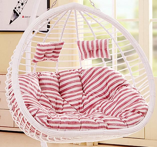 Wicker Handmade Rattan Leisure Home Mutifunctional Modern Cushion Swing Chair