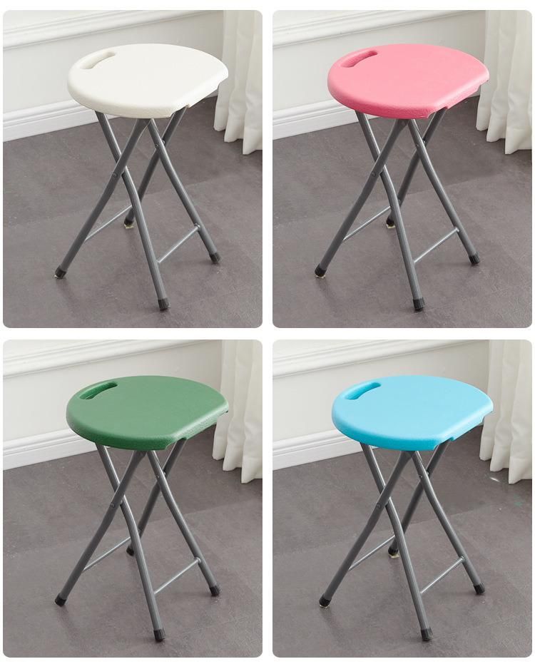 Manufacturer Hotsale Colorful Adults Kids Step Plastic Foldable Stool