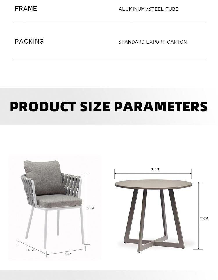 Best Sales Outdoor Home Best Aluminum Dining Set Patio Furniture