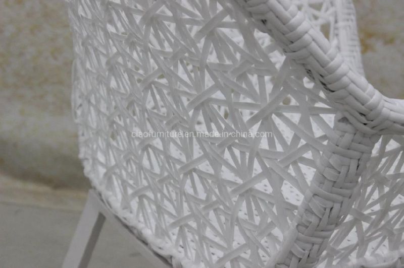 3PCS Leisure Balcony Flower Weaving Chair Chat Set Outdoor Furniture