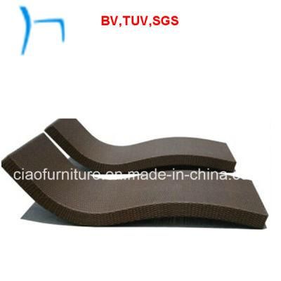 F- Outdoor Bearch Furniture Rattan Sun Lounger CF764L