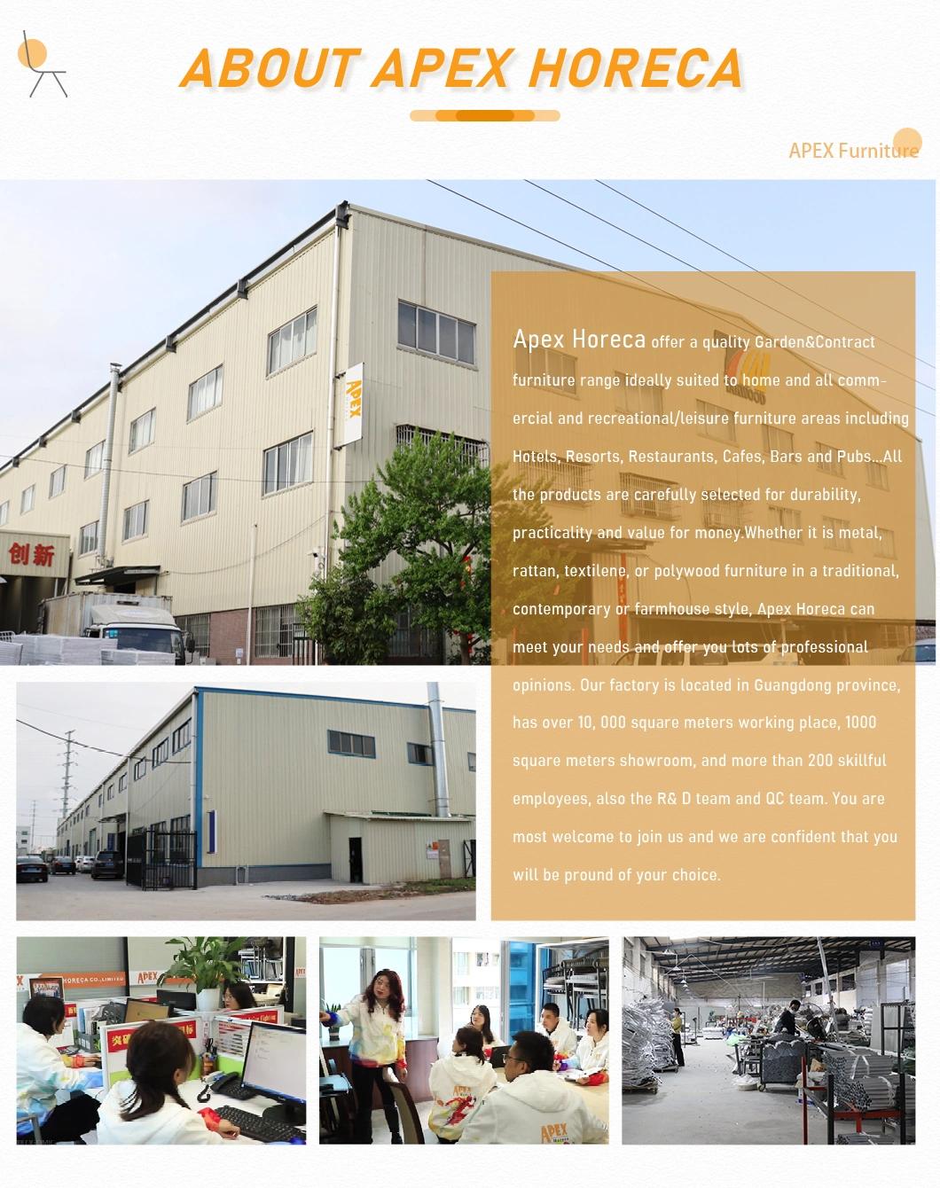 Wholesale Customized Modern Rope Weave Outdoor Garden Patio Bistro Home Hotel Aluminium Frame Furniture Sofa