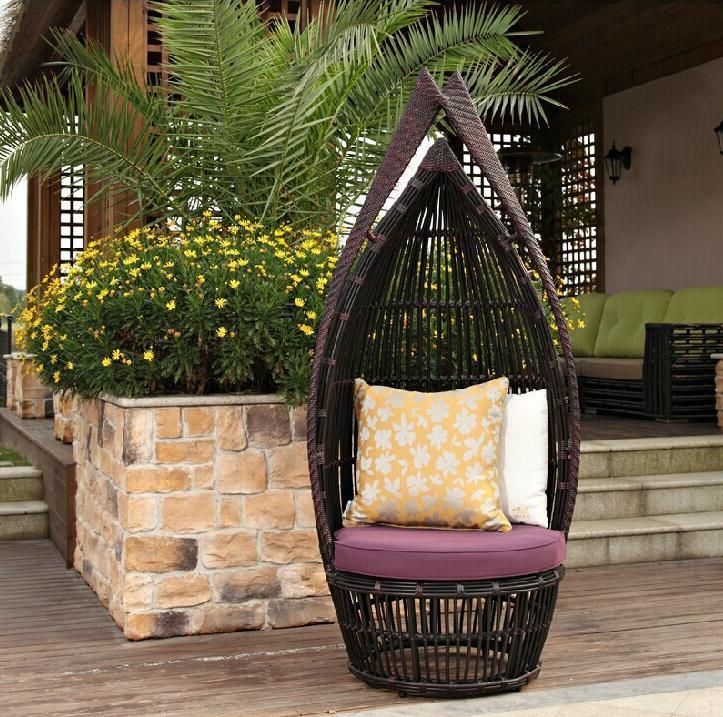 Outdoor Patio Furniture Rattan Aluminum Frame Outdoor Garden Sofa Sets