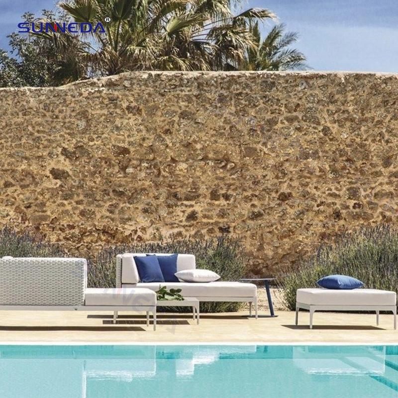 Indoor and Outdoor Commercial Rope Modern Design Furniture Upholstered Patio Garden Furniture