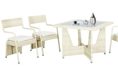 Modern PE Rattan Furniture Dining Set