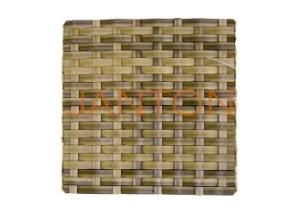 Plastic Rattan Coffee Bean Color Webbing for Outdoor Furniture Production