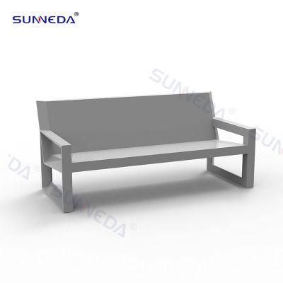 High Quality Aluminum Frame with Minimalist Design Sofa