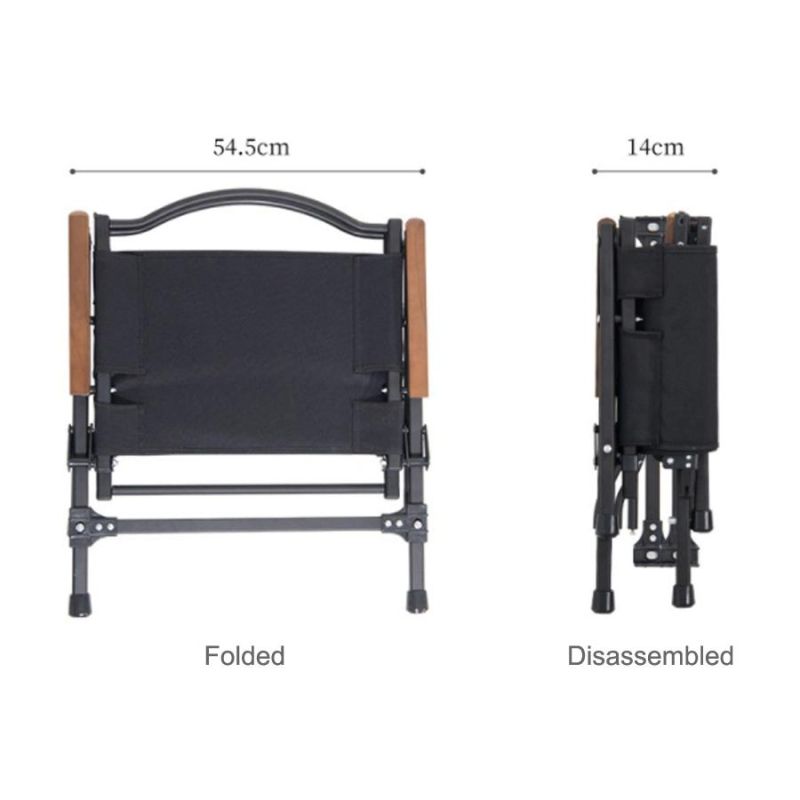 Upgraded Fully Disassembled Outdoor Leisure Camping Portable Kermit Folding Chair