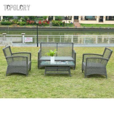 Modern Leisure Garden Terrace Rattan Chair Hotel Outdoor Sofa Furniture