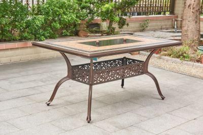 Cast Aluminum Cafe Table Outdoor Table