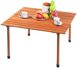 Outdoor Camping Beach Dining Use Low Portable Roll Table